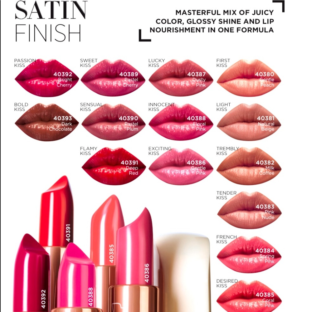 Faberlic Satin Kiss Lipstick